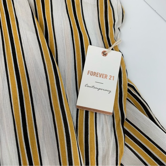 Forever 21 Long Stripe Tunic Size Large - Picture 16 of 16